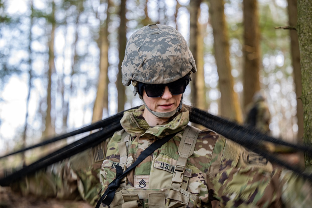 Army Mountain Warfare School winter training