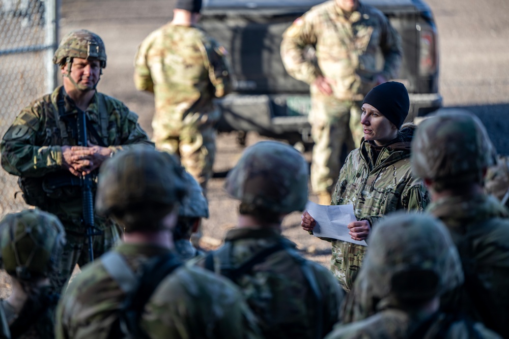 Army Mountain Warfare School winter training