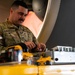 157th Aircraft Structural Technician Adjusting Hot Monitor