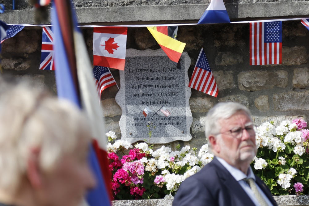 29ID Liberation of La Cambe Commemoration