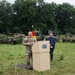 Dr. Florian Herrmann visits U.S. and Multinational Soldiers during Exercise Combined Resolve at JMRC