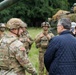 Dr. Florian Herrmann visits U.S. and Multinational Soldiers during Exercise Combined Resolve at JMRC