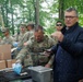 Dr. Florian Herrmann visits U.S. and Multinational Soldiers during Exercise Combined Resolve at JMRC