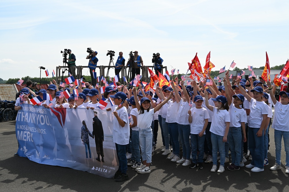 WWII veterans arrive in Normandy for D-Day 80 celebrations