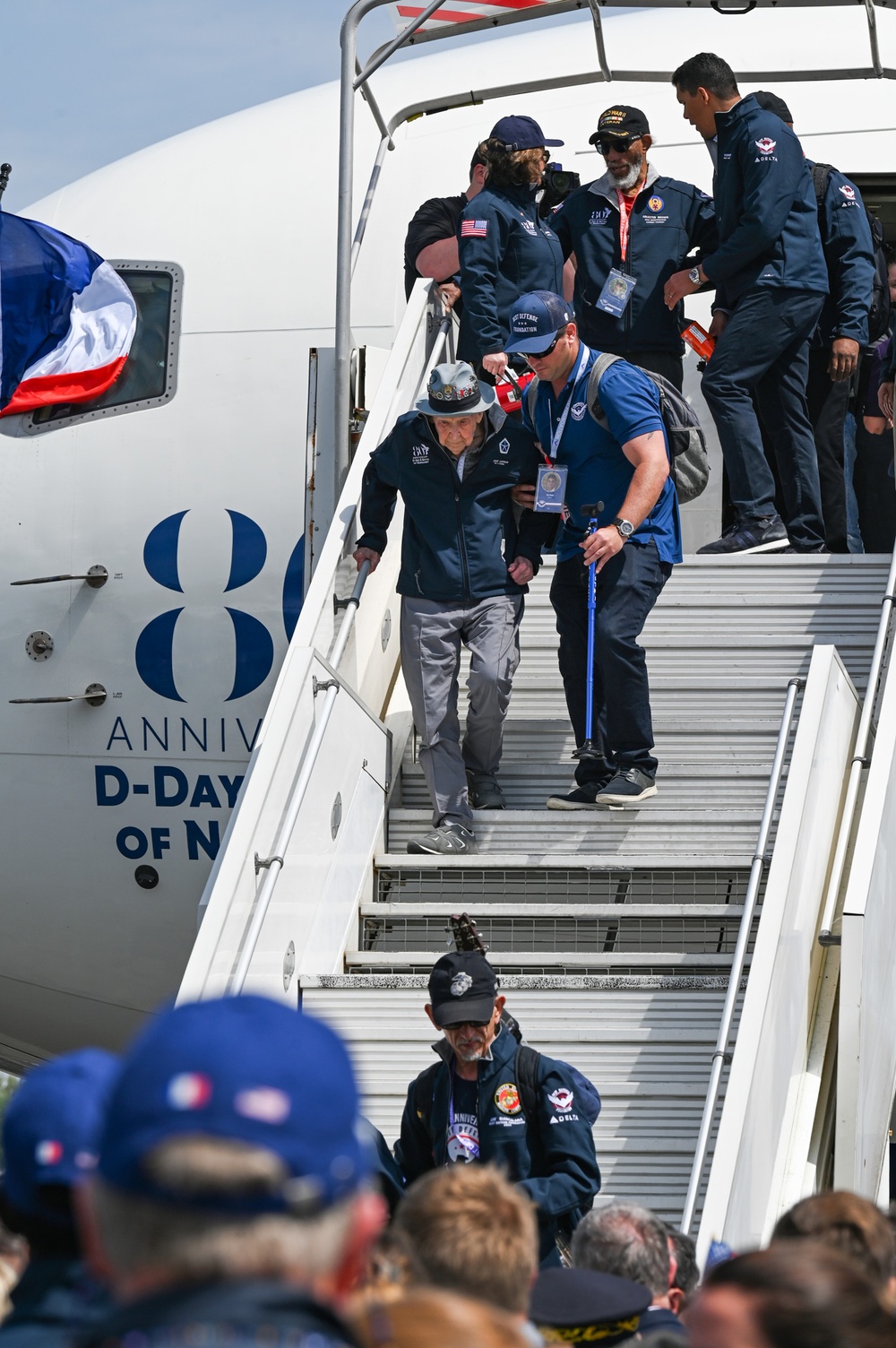 WWII veterans arrive in Normandy for D-Day 80 celebrations