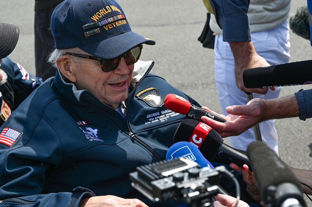 WWII veterans arrive in Normandy for D-Day 80 celebrations