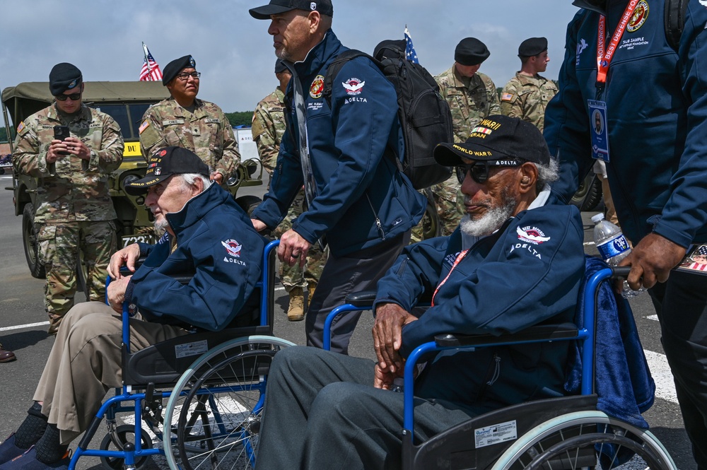 WWII veterans arrive in Normandy for D-Day 80 celebrations