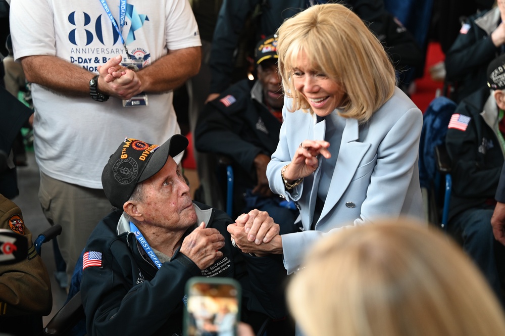 WWII veterans arrive in Normandy for D-Day 80 celebrations