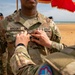 Signal Soldier promotes on Omaha Beach