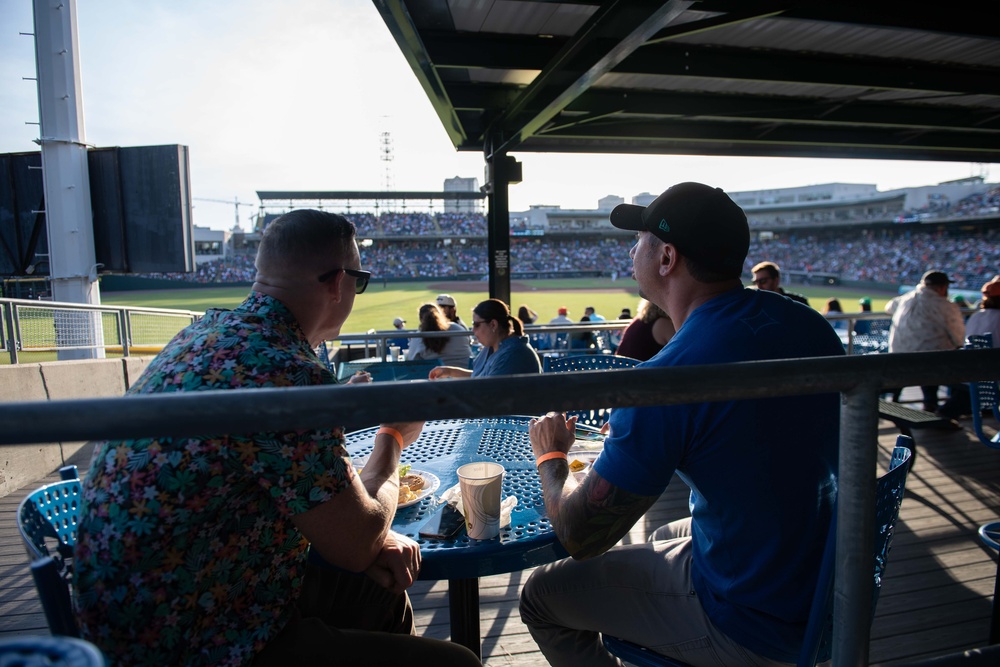 SURFLANT Sailor of the Year Candidates Attend Tides Game