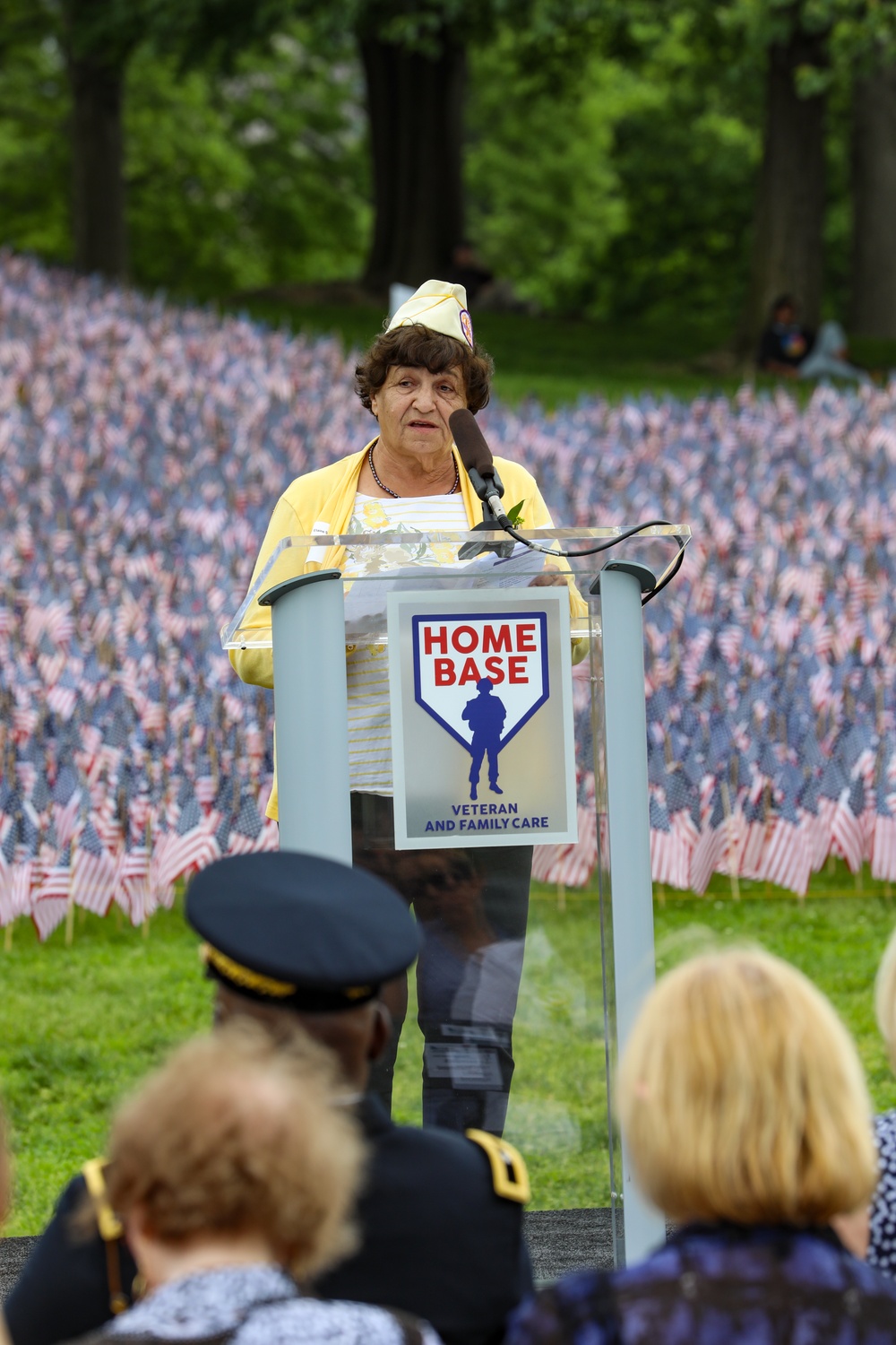 Memorial Day Flag Garden Ceremony held in Boston