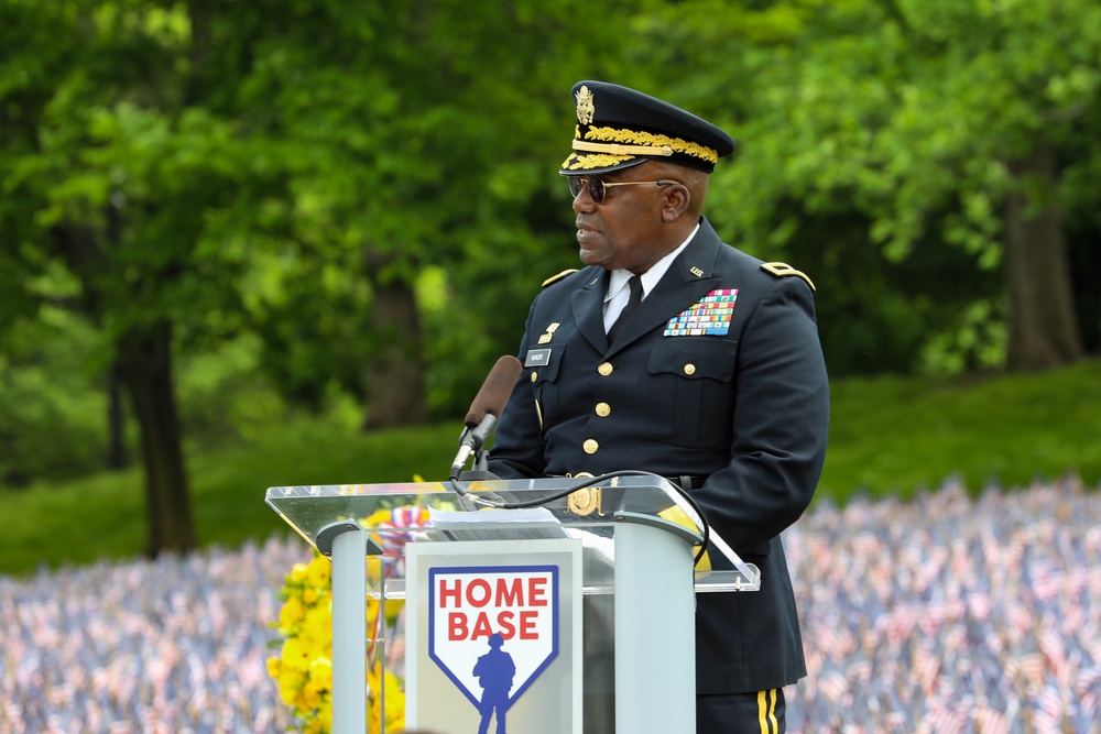 Memorial Day Flag Garden Ceremony held in Boston