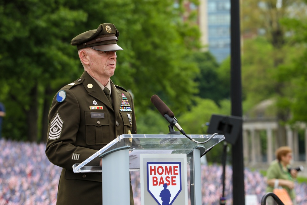 Memorial Day Flag Garden Ceremony held in Boston