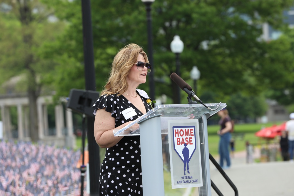 Memorial Day Flag Garden Ceremony held in Boston