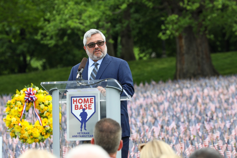 Memorial Day Flag Garden Ceremony held in Boston