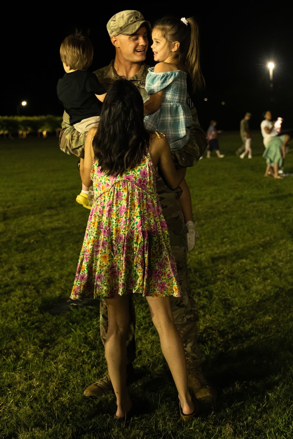 Spartan Soldiers reunite with Families