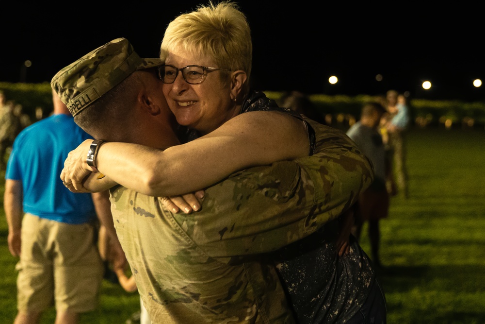 Spartan Soldiers reunite with Families