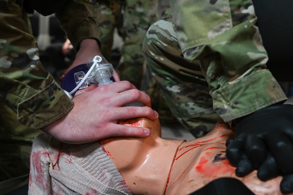 Caduceus Spear: Airmen and Soldiers come together to train with the 97th MDG
