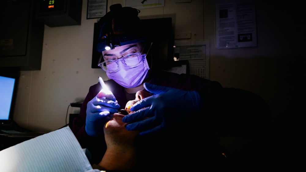 George Washington Conducts Dental Operations