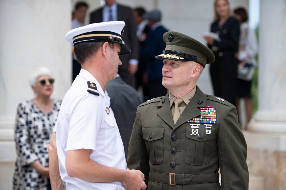 The Flame of Liberty Ceremony Commemorating the 80th Anniversary of the Allied Invasion of Normandy