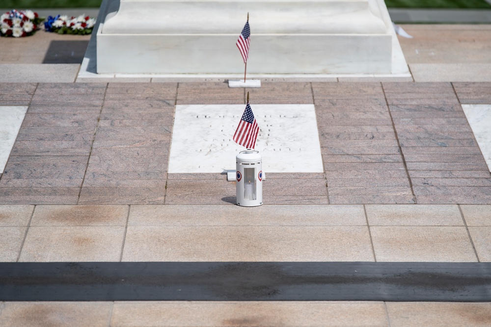 The Flame of Liberty Ceremony Commemorating the 80th Anniversary of the Allied Invasion of Normandy