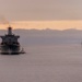 USS Porter and USNS John Lenthall enter the Straits of Magellan