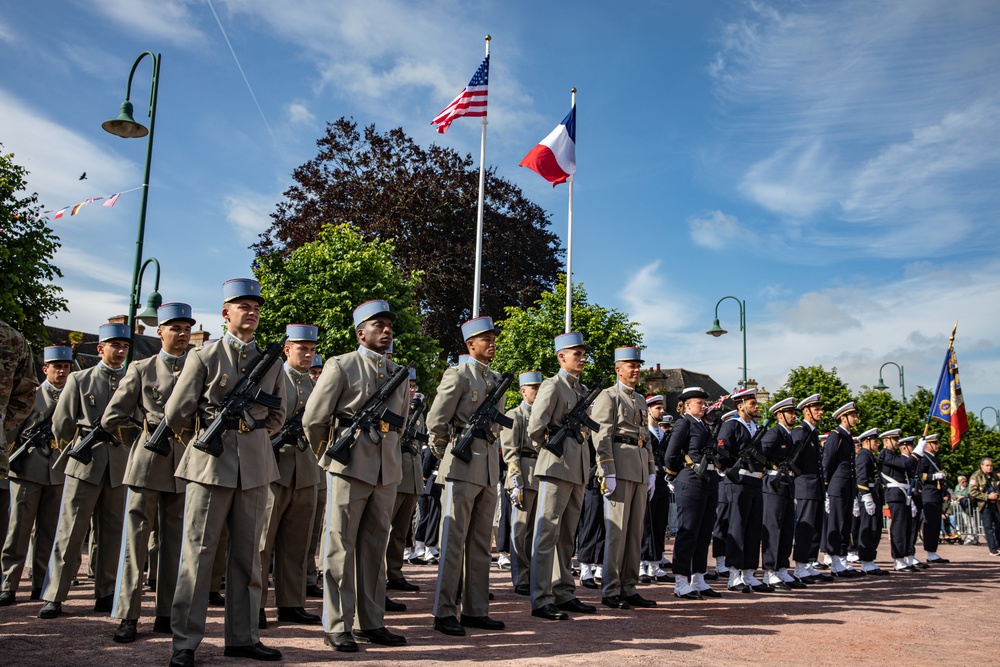 80TH ANNIVERSARY OF D-DAY GENERAL EISENHOWER STATUE CEREMONY