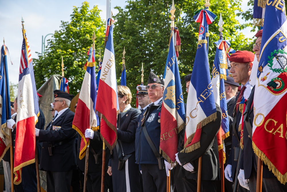 80TH ANNIVERSARY OF D-DAY GENERAL EISENHOWER STATUE CEREMONY