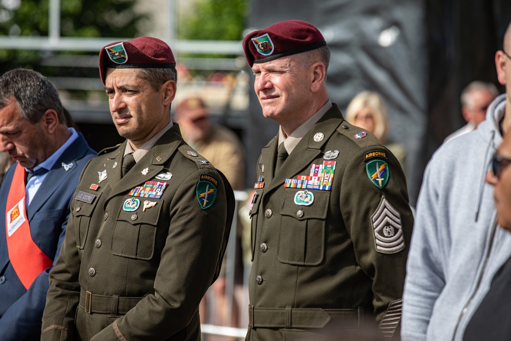 80TH ANNIVERSARY OF D-DAY GENERAL EISENHOWER STATUE CEREMONY