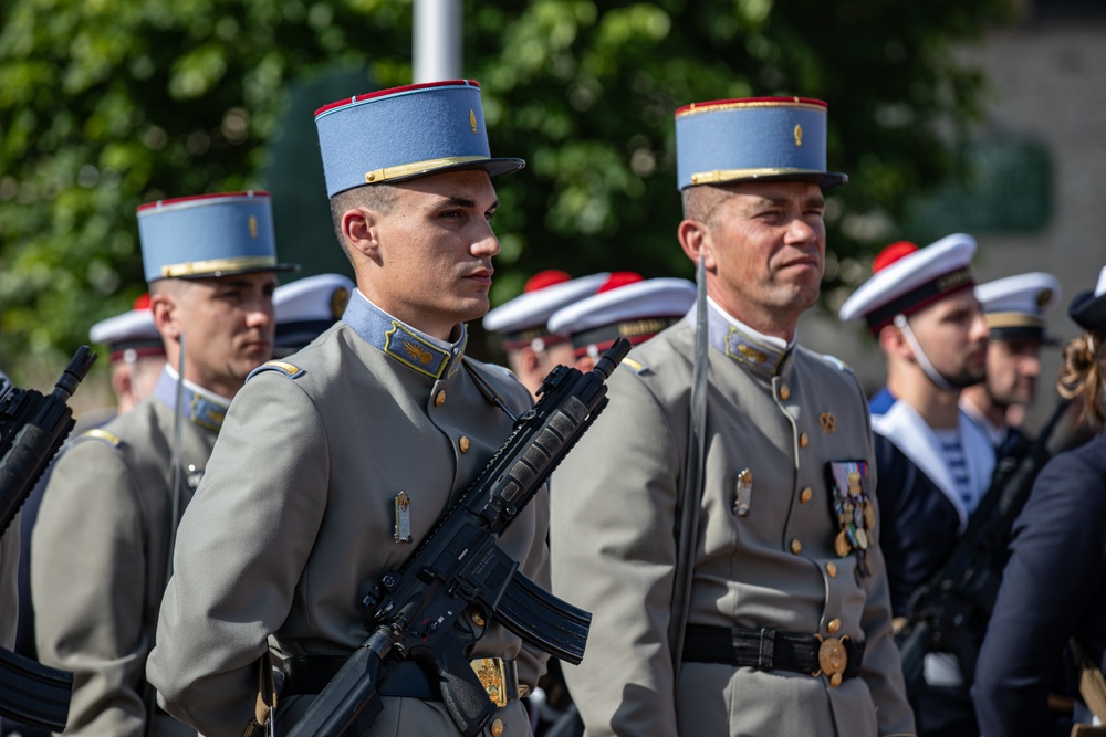 80TH ANNIVERSARY OF D-DAY GENERAL EISENHOWER STATUE CEREMONY