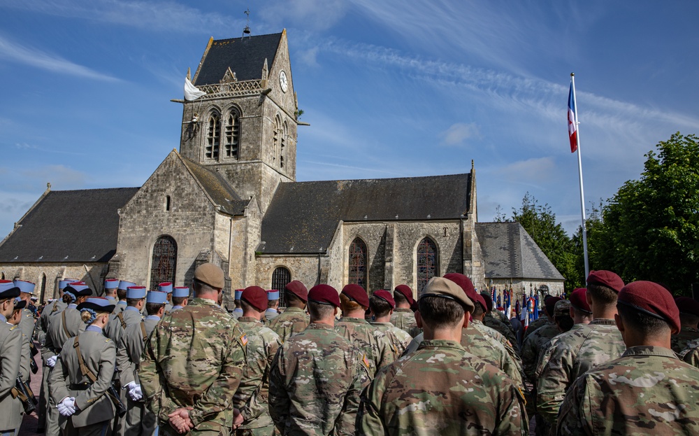 80TH ANNIVERSARY OF D-DAY GENERAL EISENHOWER STATUE CEREMONY