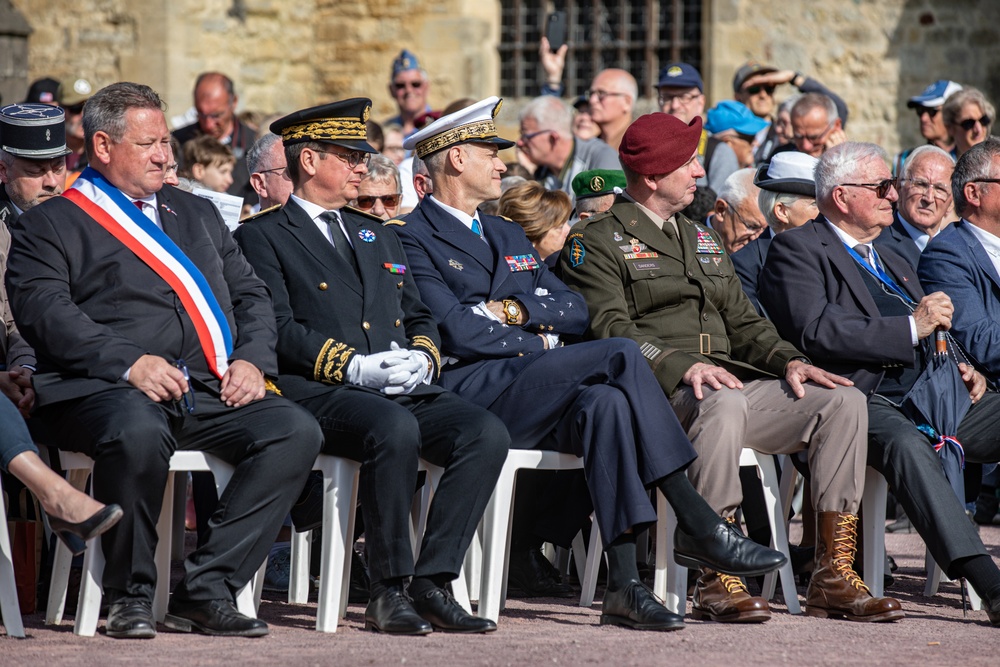 80TH ANNIVERSARY OF D-DAY GENERAL EISENHOWER STATUE CEREMONY