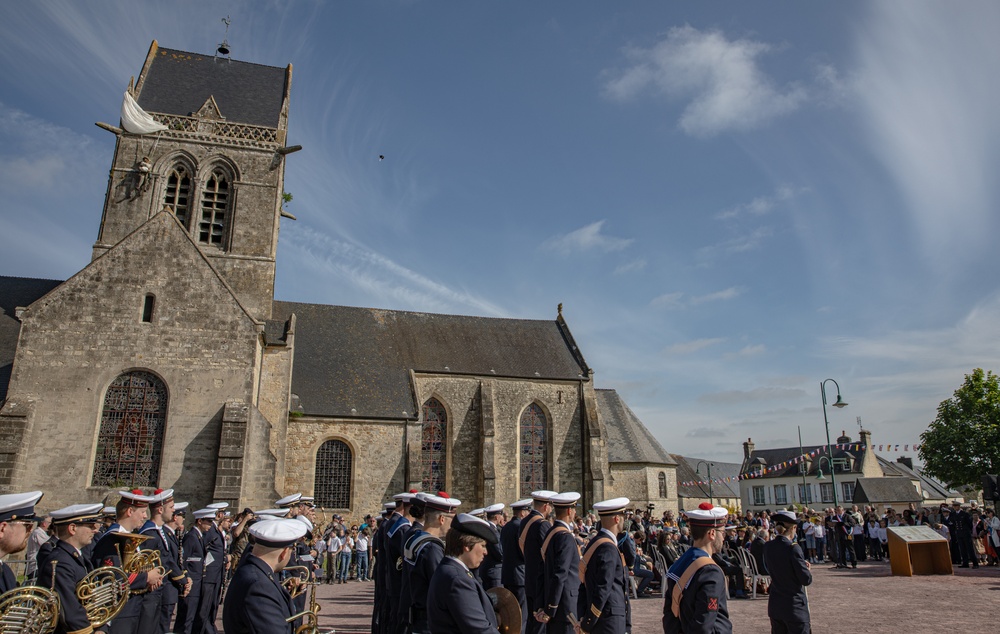 80TH ANNIVERSARY OF D-DAY GENERAL EISENHOWER STATUE CEREMONY