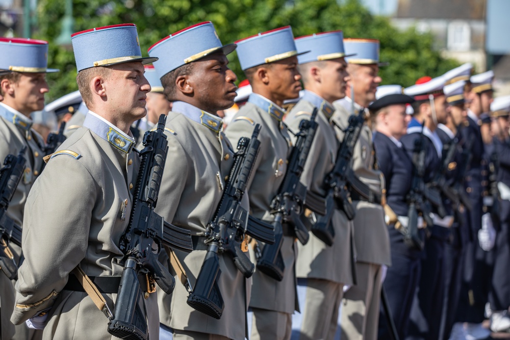 80TH ANNIVERSARY OF D-DAY GENERAL EISENHOWER STATUE CEREMONY