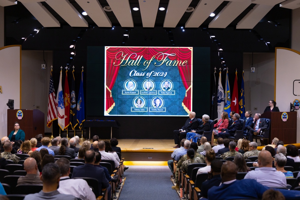 2024 Defense Logistics Agency Land and Maritime Hall of Fame ceremony
