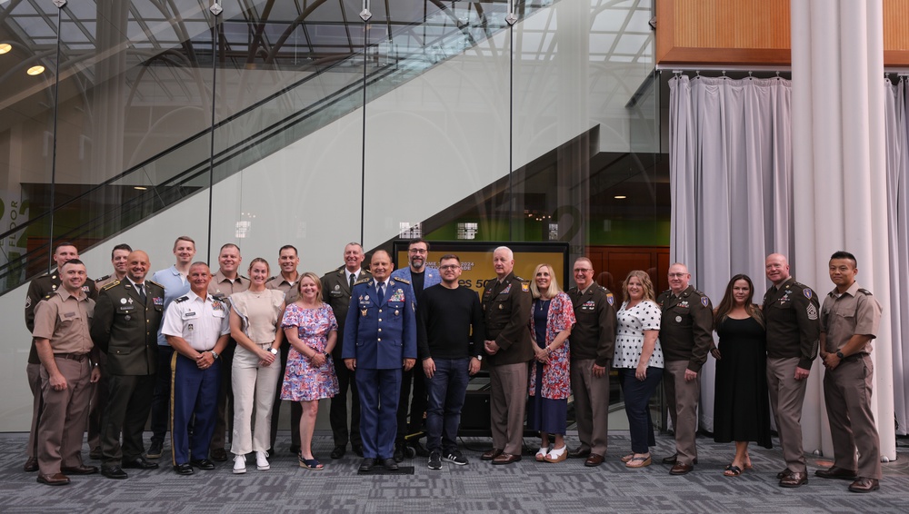 Indiana National Guard leaders, guests enjoy the 500 Festival Breakfast