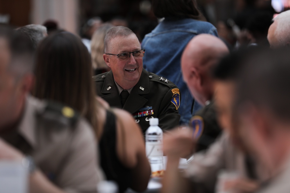 Indiana National Guard leaders, guests enjoy the 500 Festival Breakfast