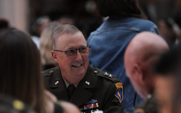 Indiana National Guard leaders, guests enjoy the 500 Festival Breakfast