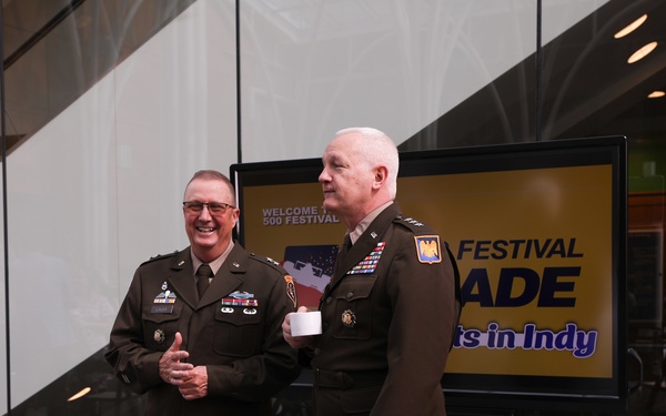 Indiana National Guard leaders, guests enjoy the 500 Festival Breakfast