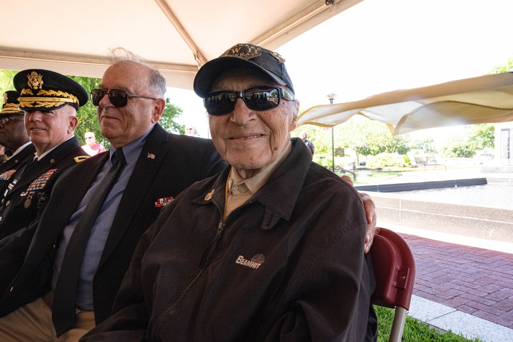 WWII Veteran Raymond Firmani, 1st Lieutenant (ret)