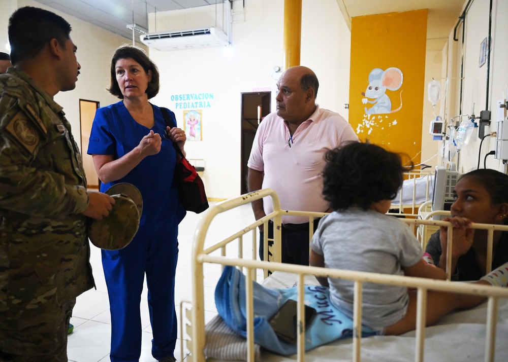 Iquitos Medical Team tours local hospital during Resolute Sentinel 2024