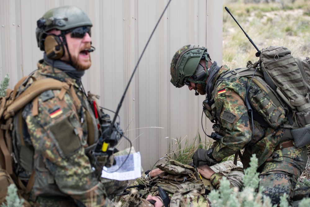 Idaho National Guardsmen, German JTACs reinforce relationships through training