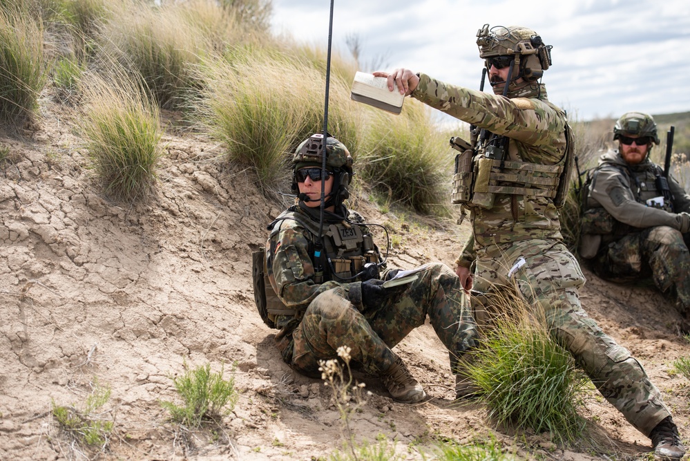 Idaho National Guardsmen, German JTACs reinforce relationships through training