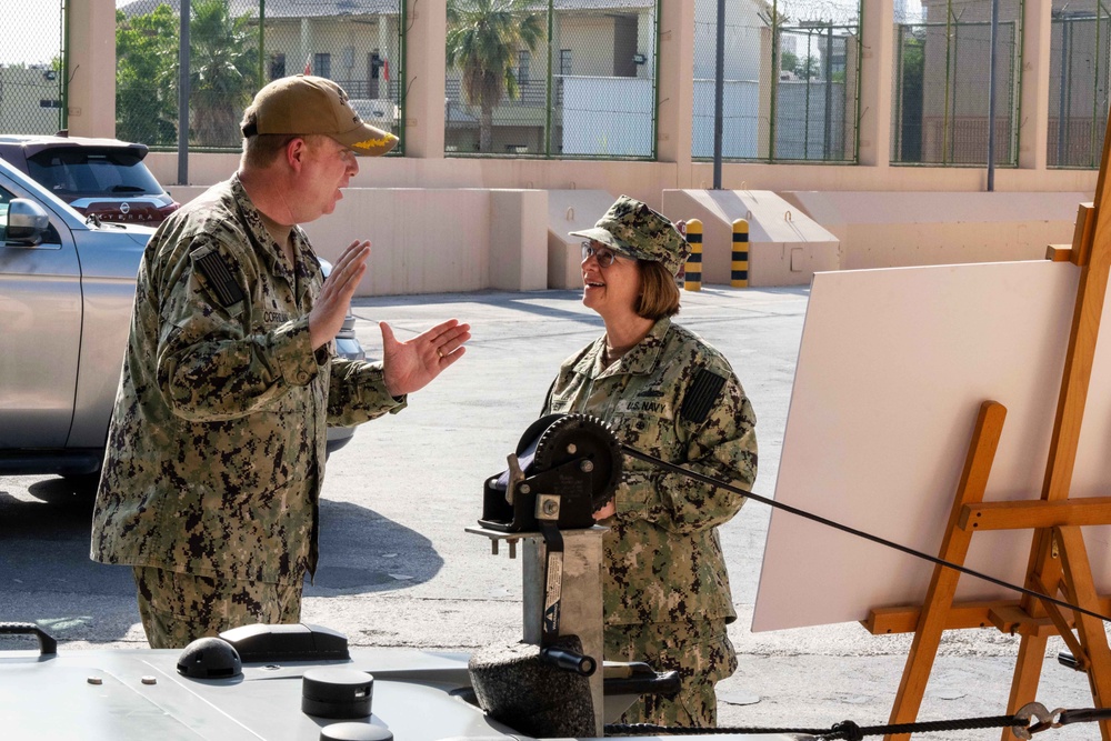 CNO and MCPON visit Bahrain