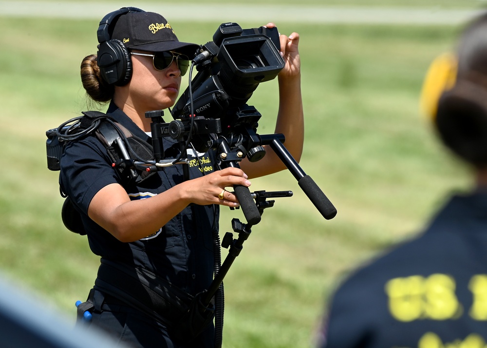 Blue Angels Perform in Terre Haute, Indiana at the Terre Haute Air Show