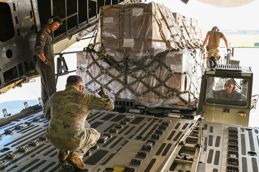 In the fight against hunger, the Alamo Wing delivers a C-5 sized punch