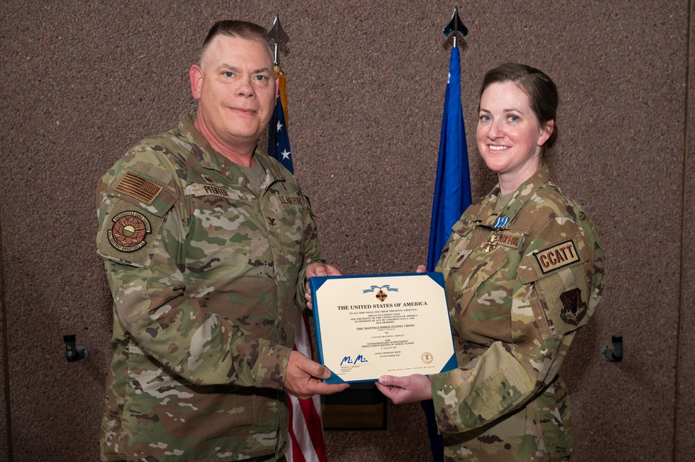 Nellis Airman receives Distinguished Flying Cross