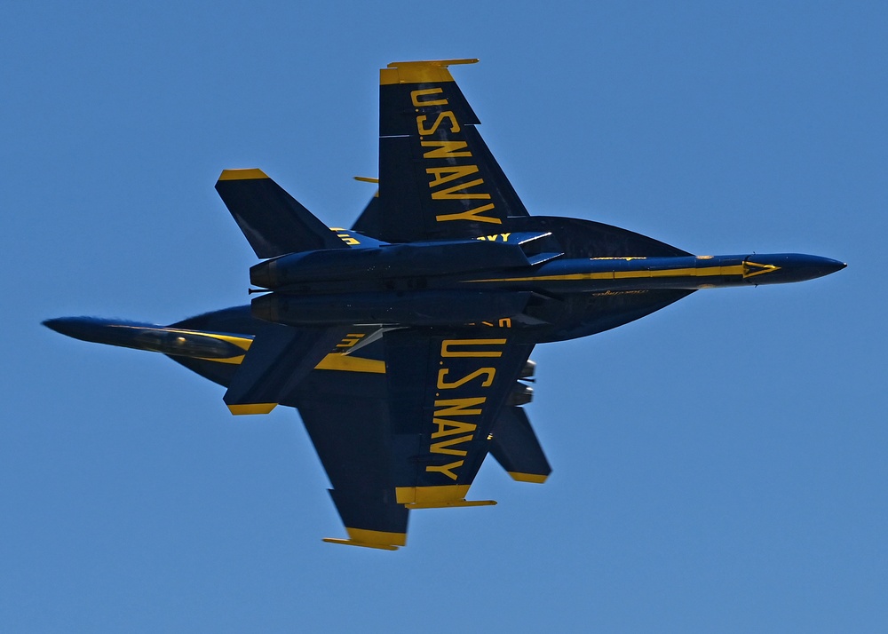 Blue Angels Perform in Terre Haute, Indiana at the Terre Haute Air Show