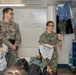 Sailors and staff with U.S. Fleet Forces, Naval Medical Forces Atlantic, Naval Air Force Atlantic and Naval Medical Forces Pacific conduct Quality Medical Assist Visit aboard USS Harry S. Truman (CVN 75)