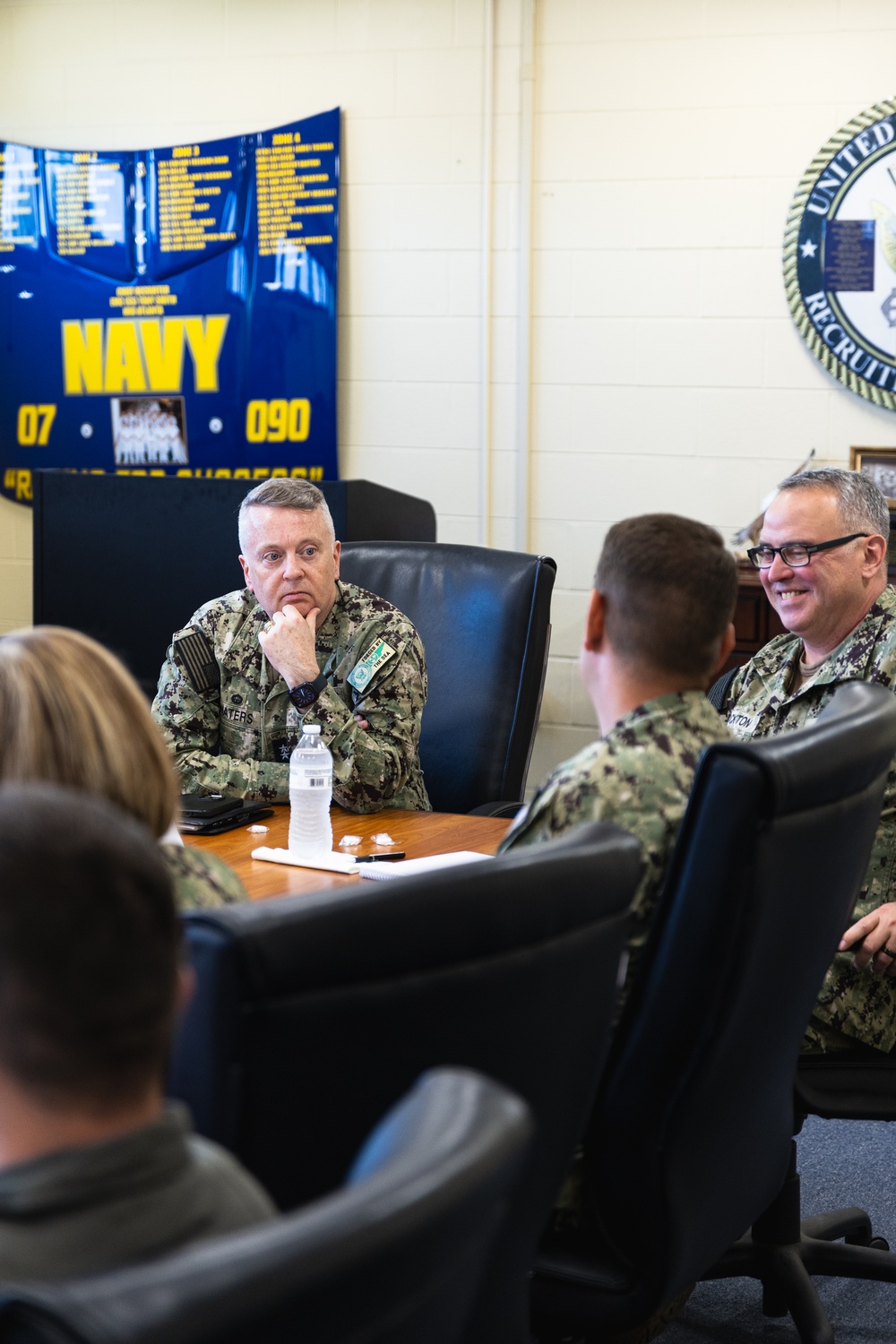 RADM Waters Visits NORU